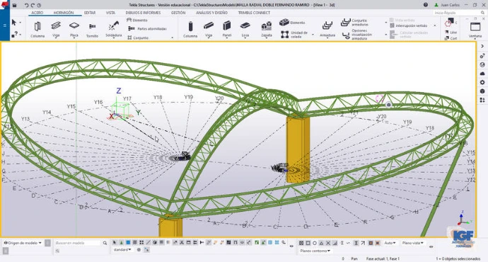 Curso Bonificado Tekla Structures | Formación BIM Estructural