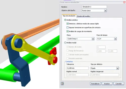 Curso bonificado Análisis por elementos finitos con Autodesk Inventor